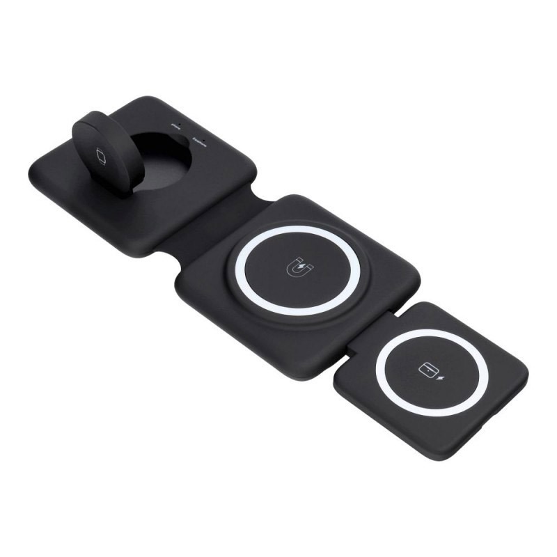 Wireless Charger P14 Qi 3-in-1 MagSafe 15W – Black